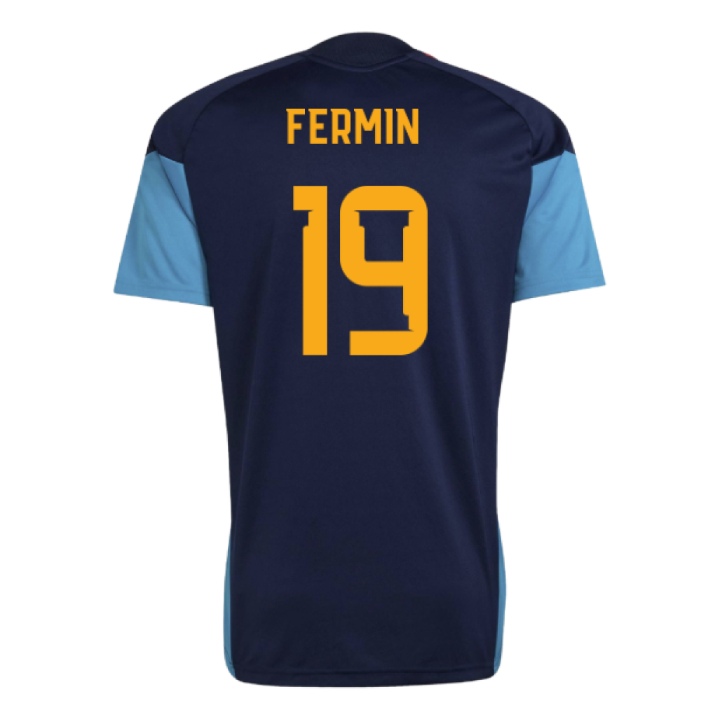 2026-2027 Spain Training Jersey (Night Indigo) (Fermin 19)