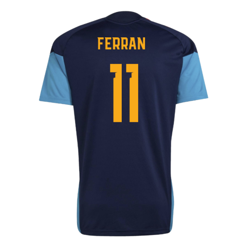 2026-2027 Spain Training Jersey (Night Indigo) (Ferran 11)