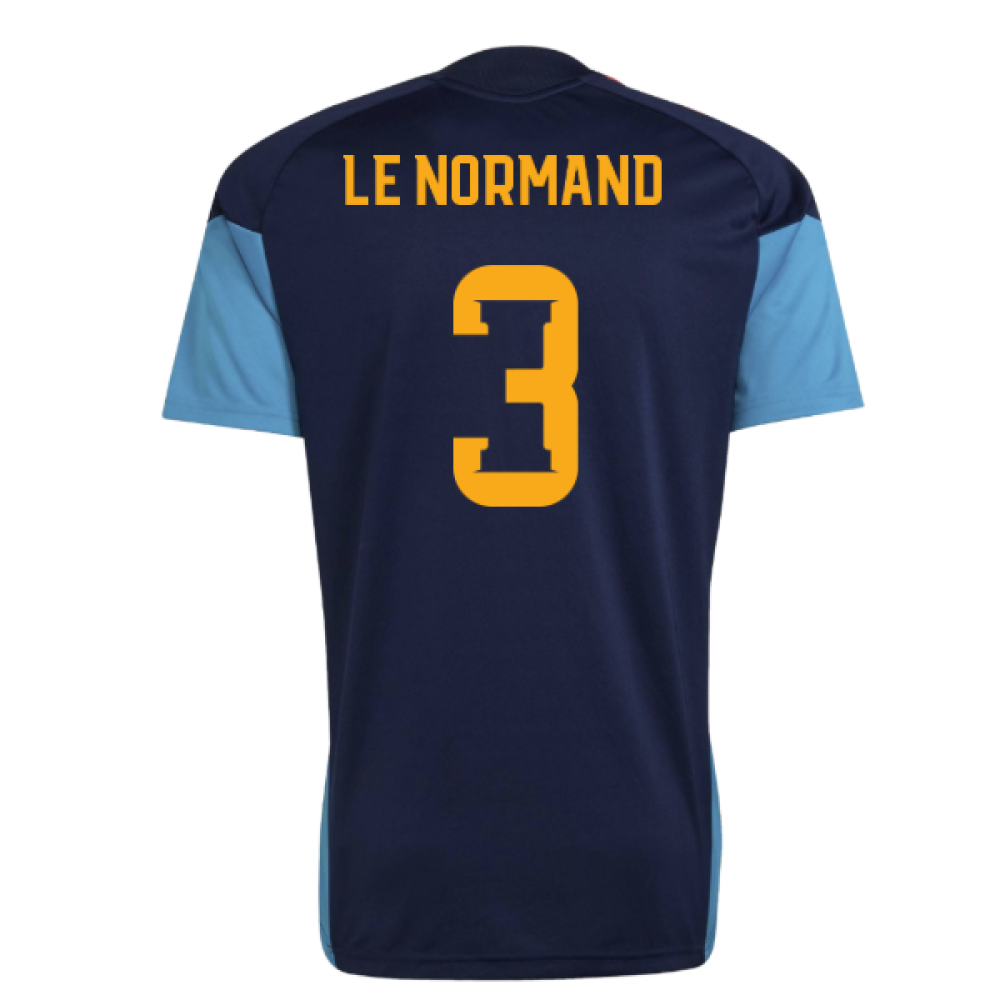 2026-2027 Spain Training Jersey (Night Indigo) (Le Normand 3)