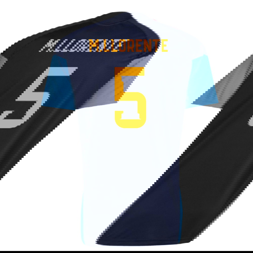 2026-2027 Spain Training Jersey (Night Indigo) (M.Llorente 5)