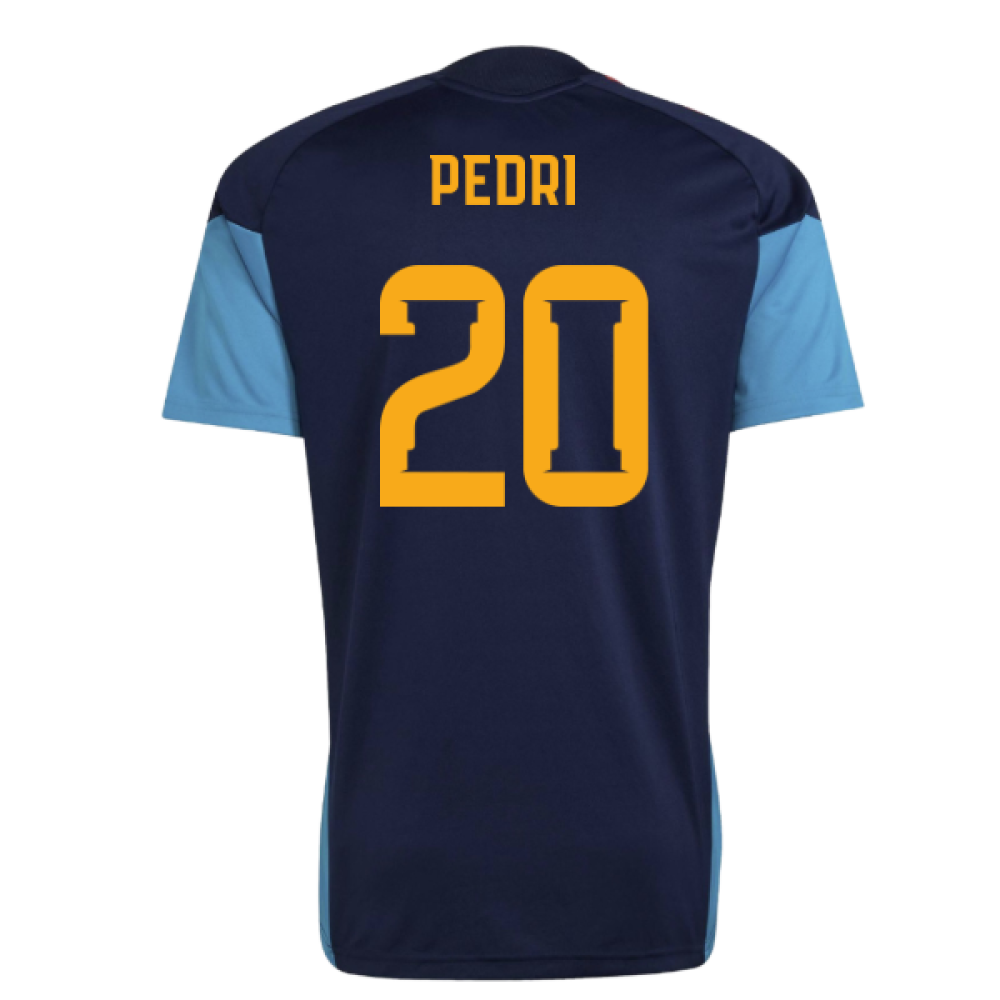 2026-2027 Spain Training Jersey (Night Indigo) (Pedri 20)