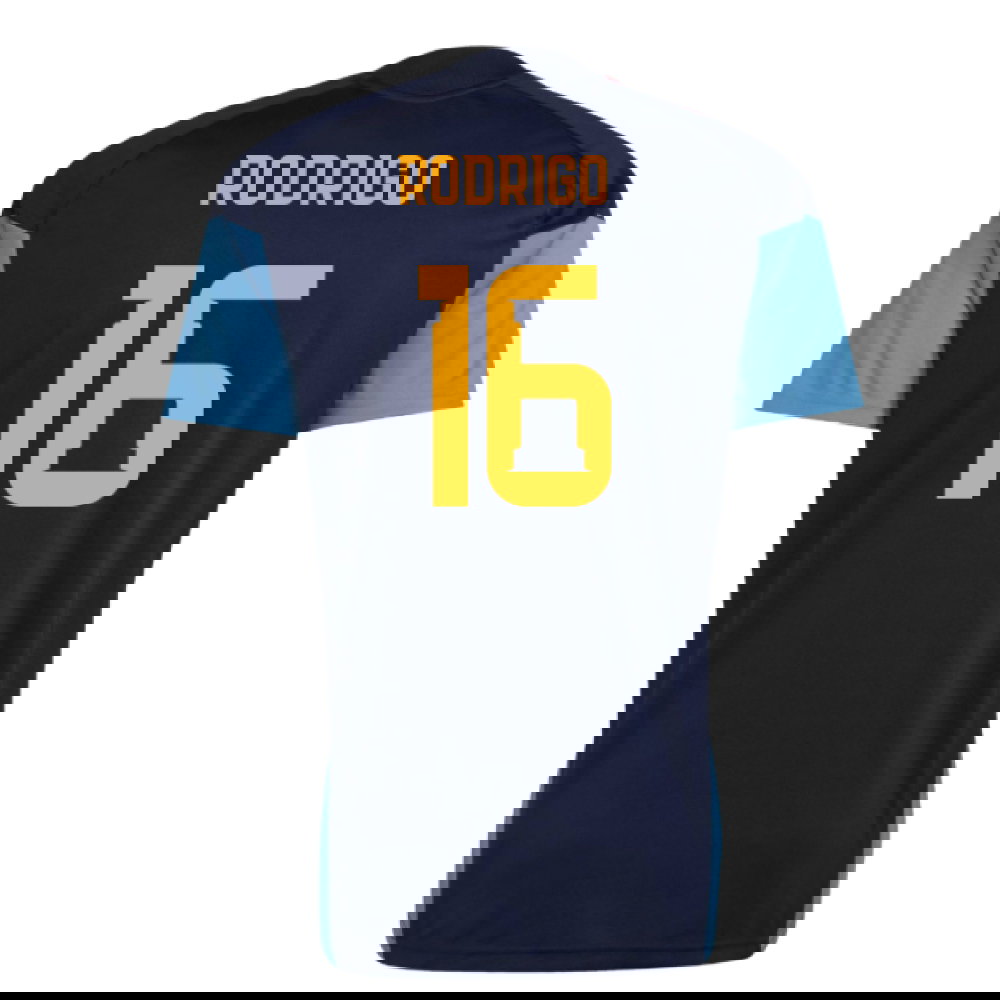 2026-2027 Spain Training Jersey (Night Indigo) (Rodrigo 16)