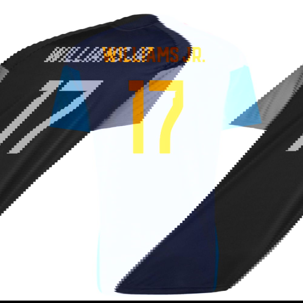 2026-2027 Spain Training Jersey (Night Indigo) (Williams Jr. 17)