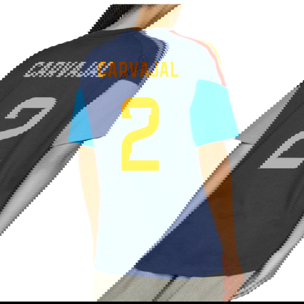 2026-2027 Spain Training Tee (Night Indigo) (Carvajal 2)