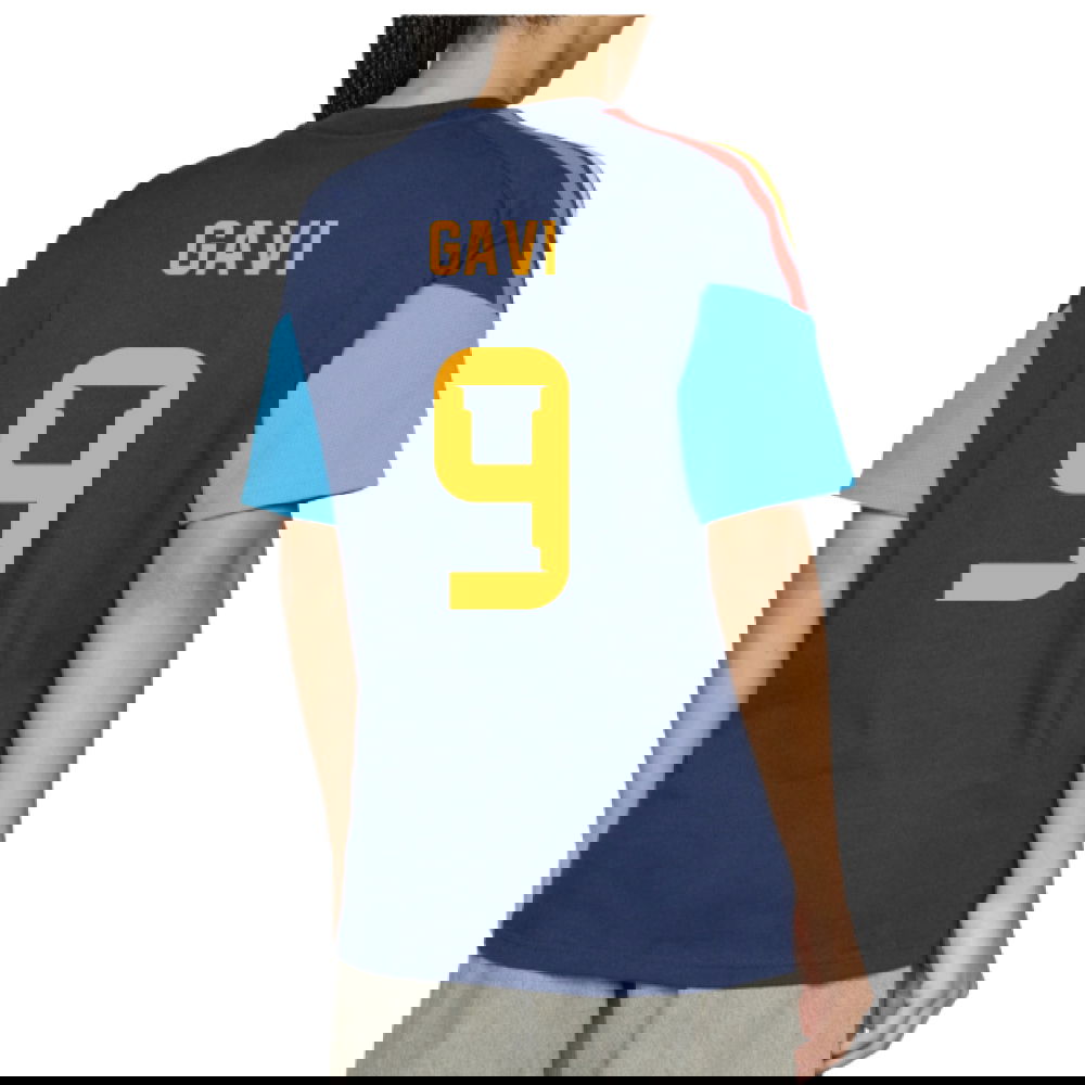 2026-2027 Spain Training Tee (Night Indigo) (Gavi 9)