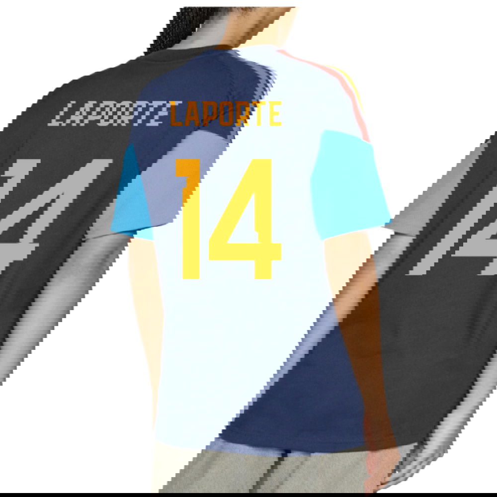 2026-2027 Spain Training Tee (Night Indigo) (Laporte 14)