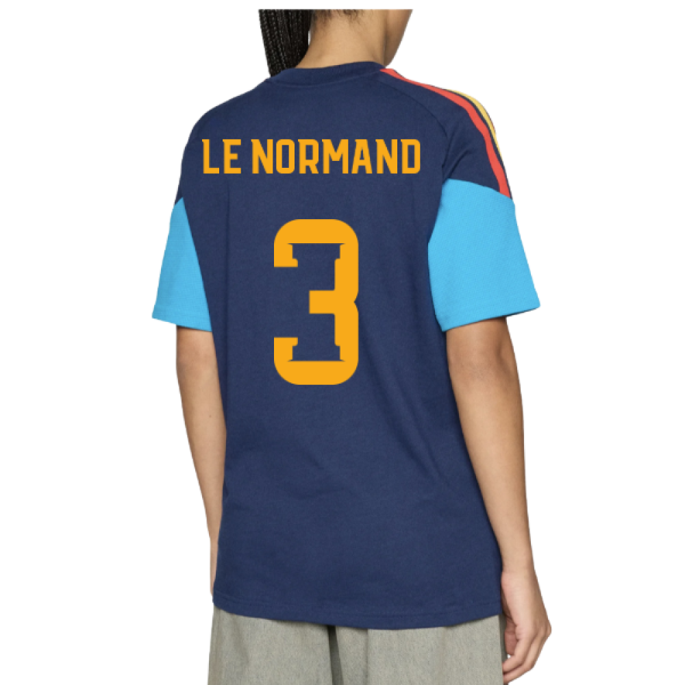 2026-2027 Spain Training Tee (Night Indigo) (Le Normand 3)