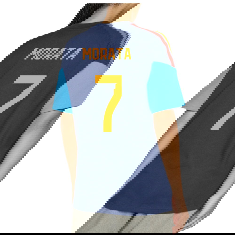 2026-2027 Spain Training Tee (Night Indigo) (Morata 7)