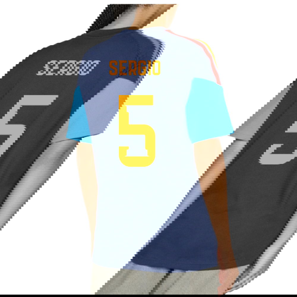 2026-2027 Spain Training Tee (Night Indigo) (Sergio 5)