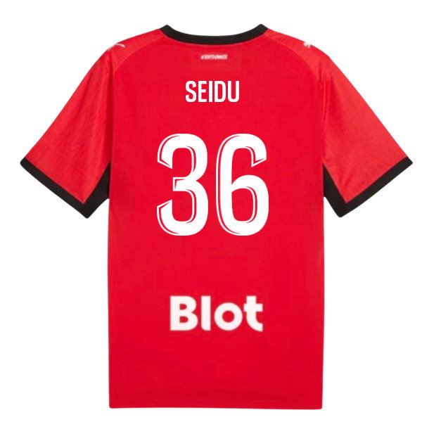 2026-2027 Stade Rennais Home Shirt (Seidu 36)