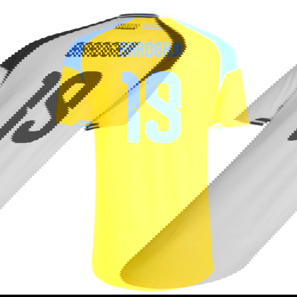 2026-2027 Sweden Authentic Home Shirt (Bardghji 19)