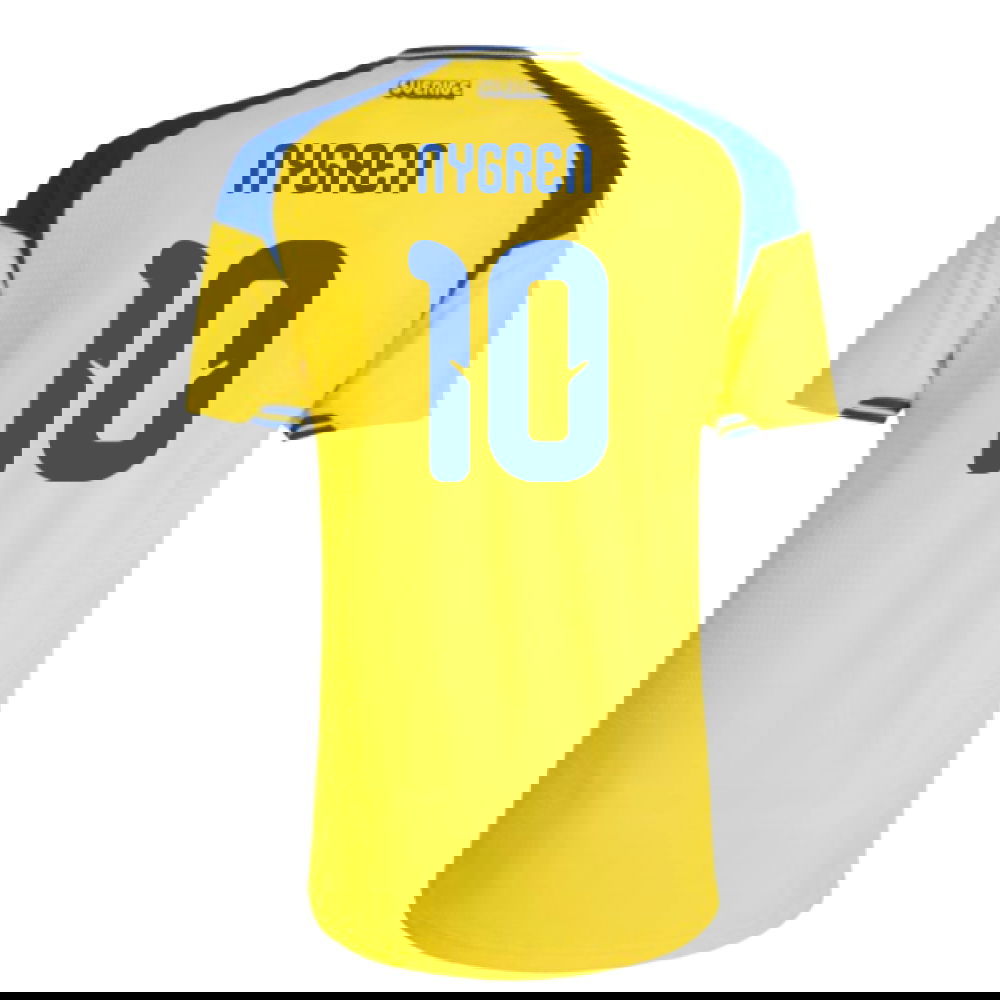 2026-2027 Sweden Authentic Home Shirt (Nygren 10)