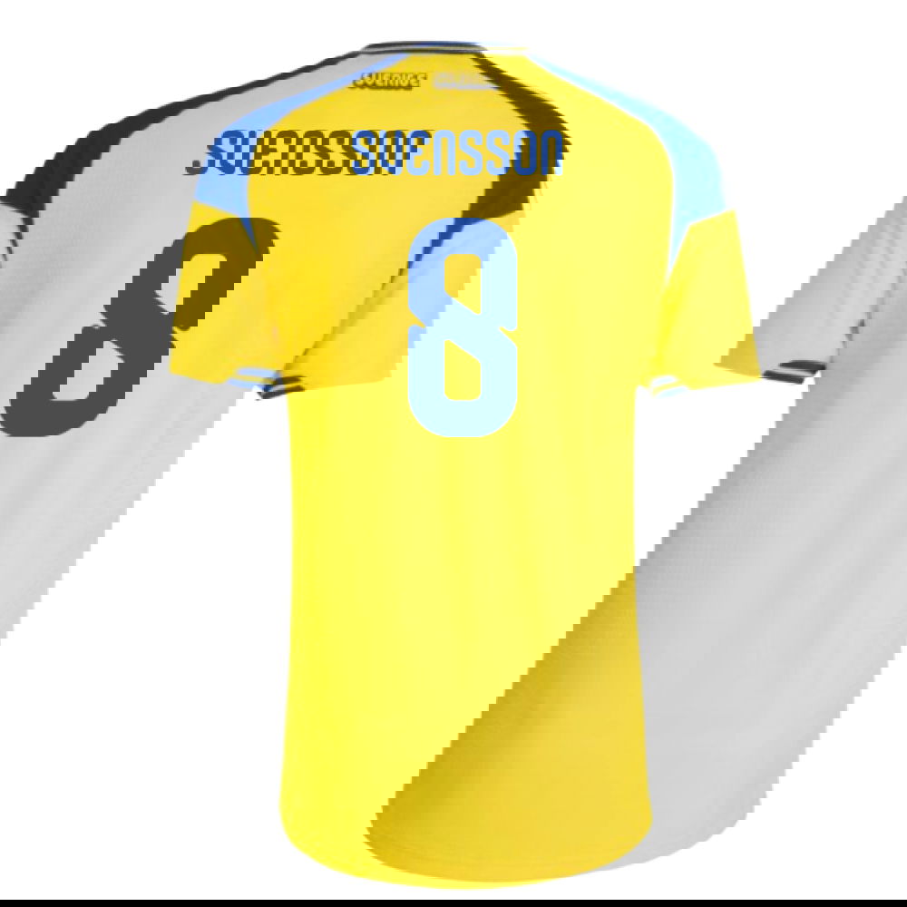 2026-2027 Sweden Authentic Home Shirt (Svensson 8)