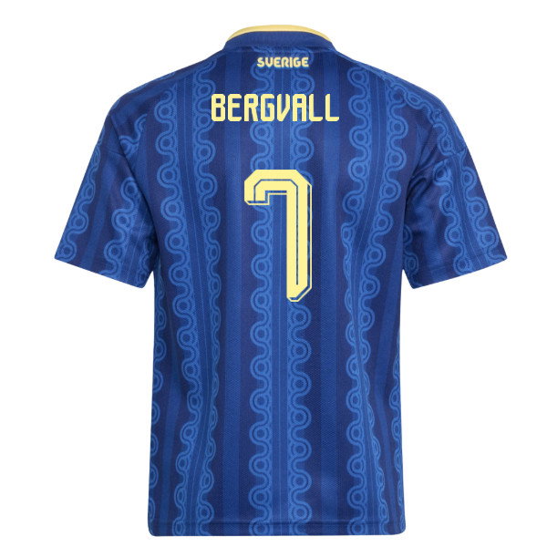 2026-2027 Sweden Away Shirt (Kids) (Bergvall 7)