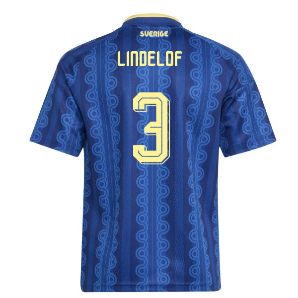 2026-2027 Sweden Away Shirt (Kids) (Lindelof 3)
