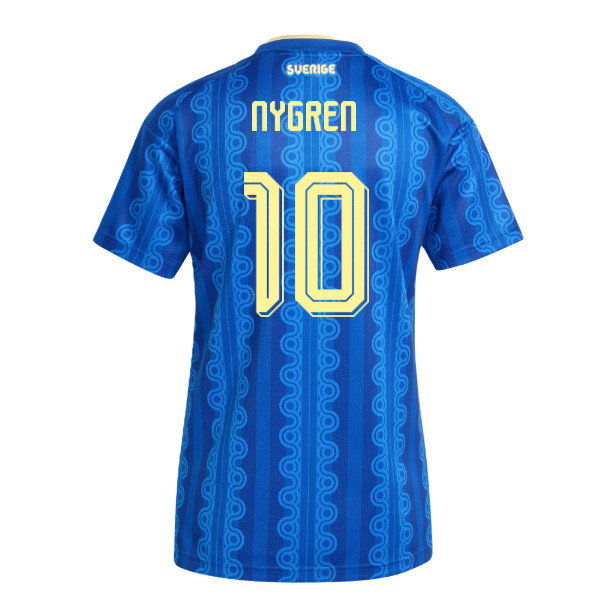 2026-2027 Sweden Away Shirt (Womens) (Nygren 10)