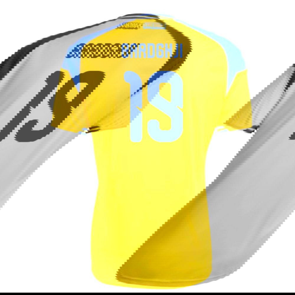 2026-2027 Sweden Home Shirt (Bardghji 19)