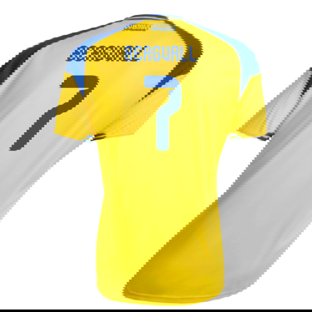 2026-2027 Sweden Home Shirt (Bergvall 7)