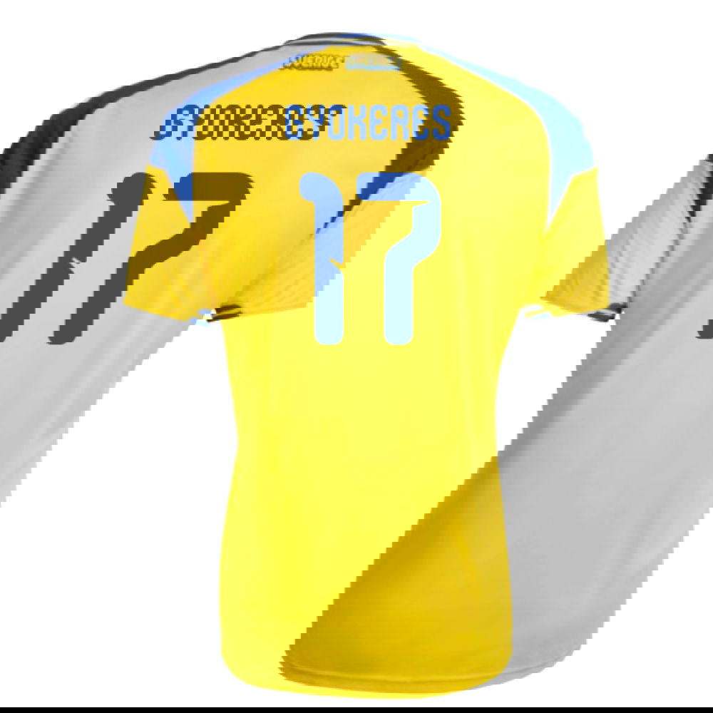 2026-2027 Sweden Home Shirt (Gyokeres 17)