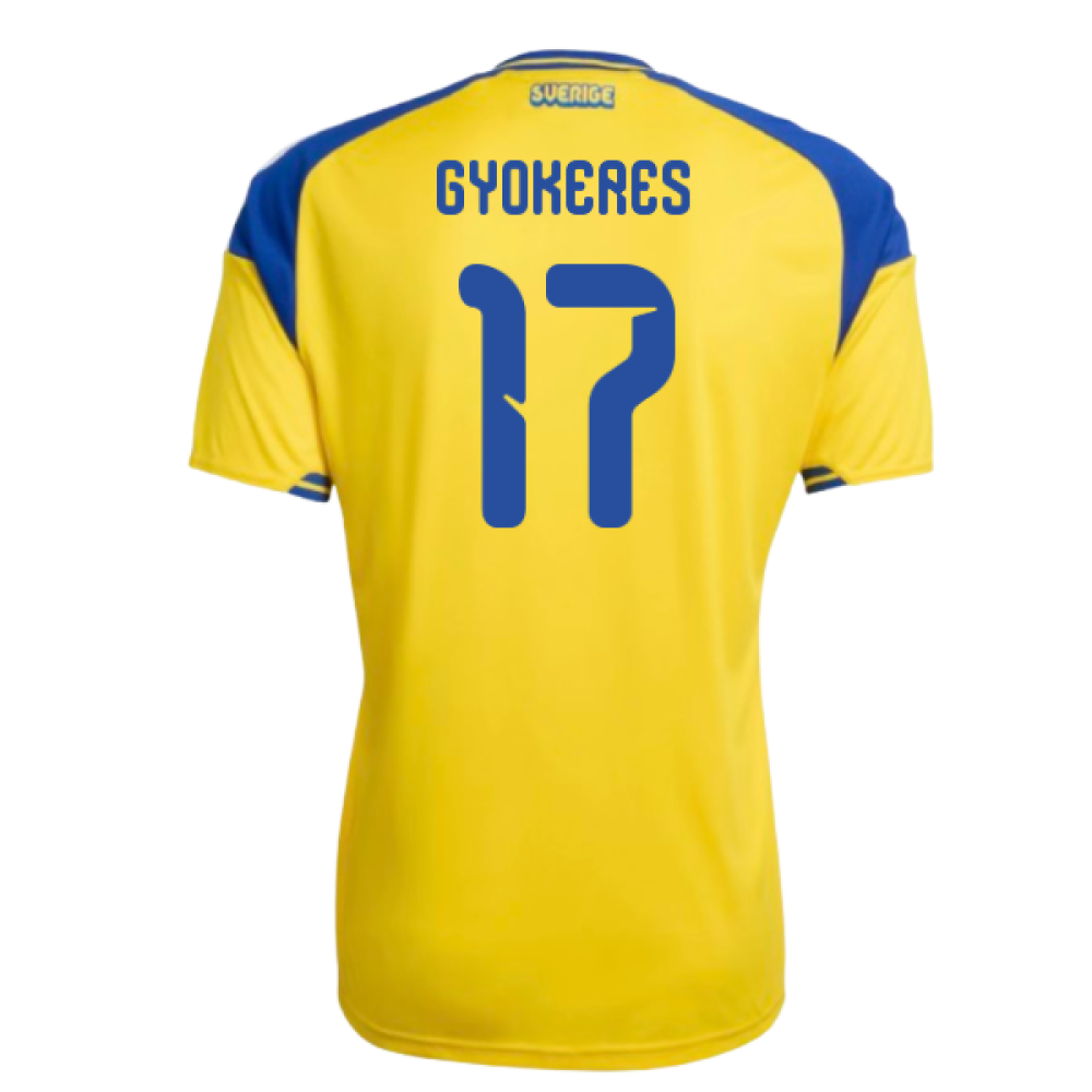 2026-2027 Sweden Home Shirt (Gyokeres 17)