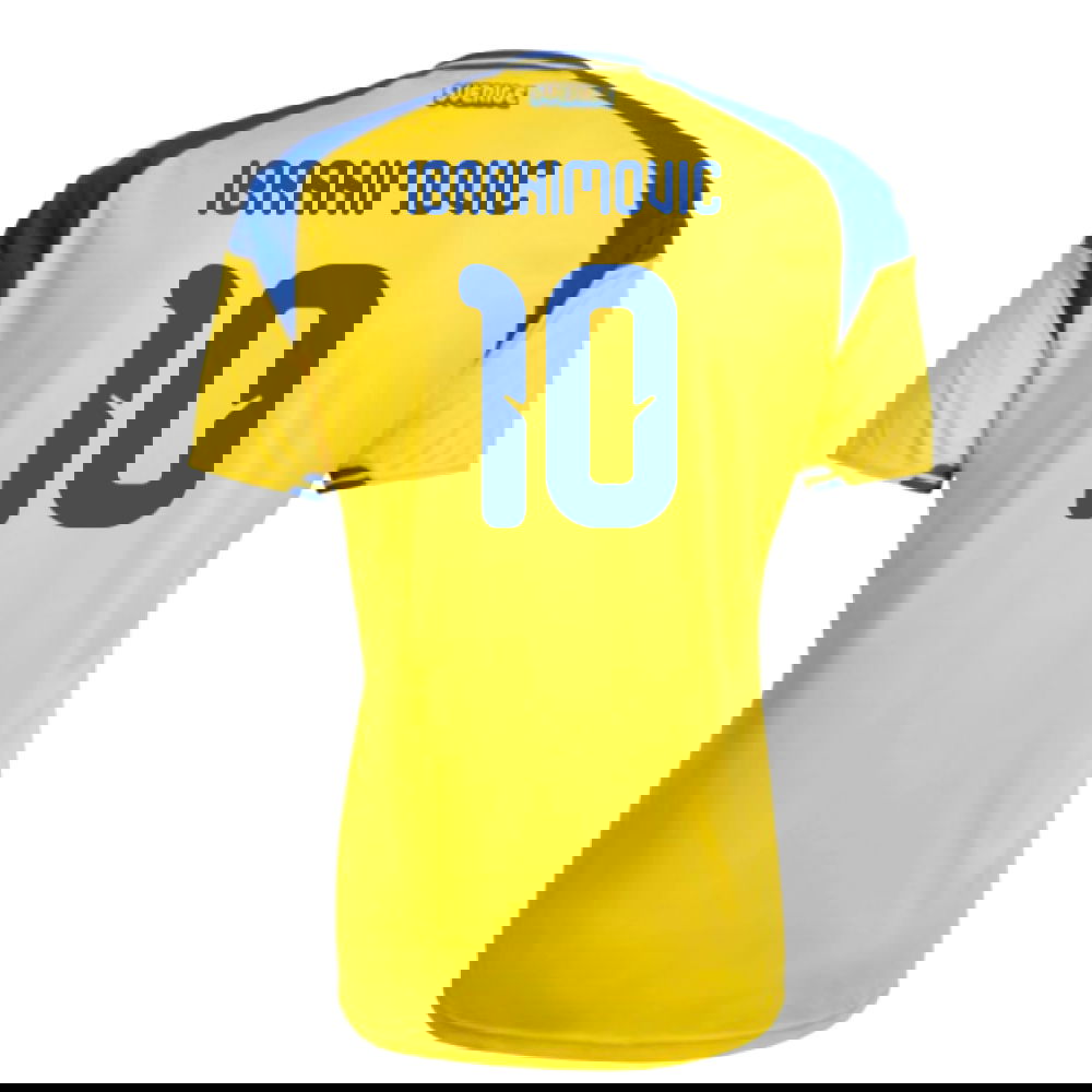 2026-2027 Sweden Home Shirt (Ibrahimovic 10)