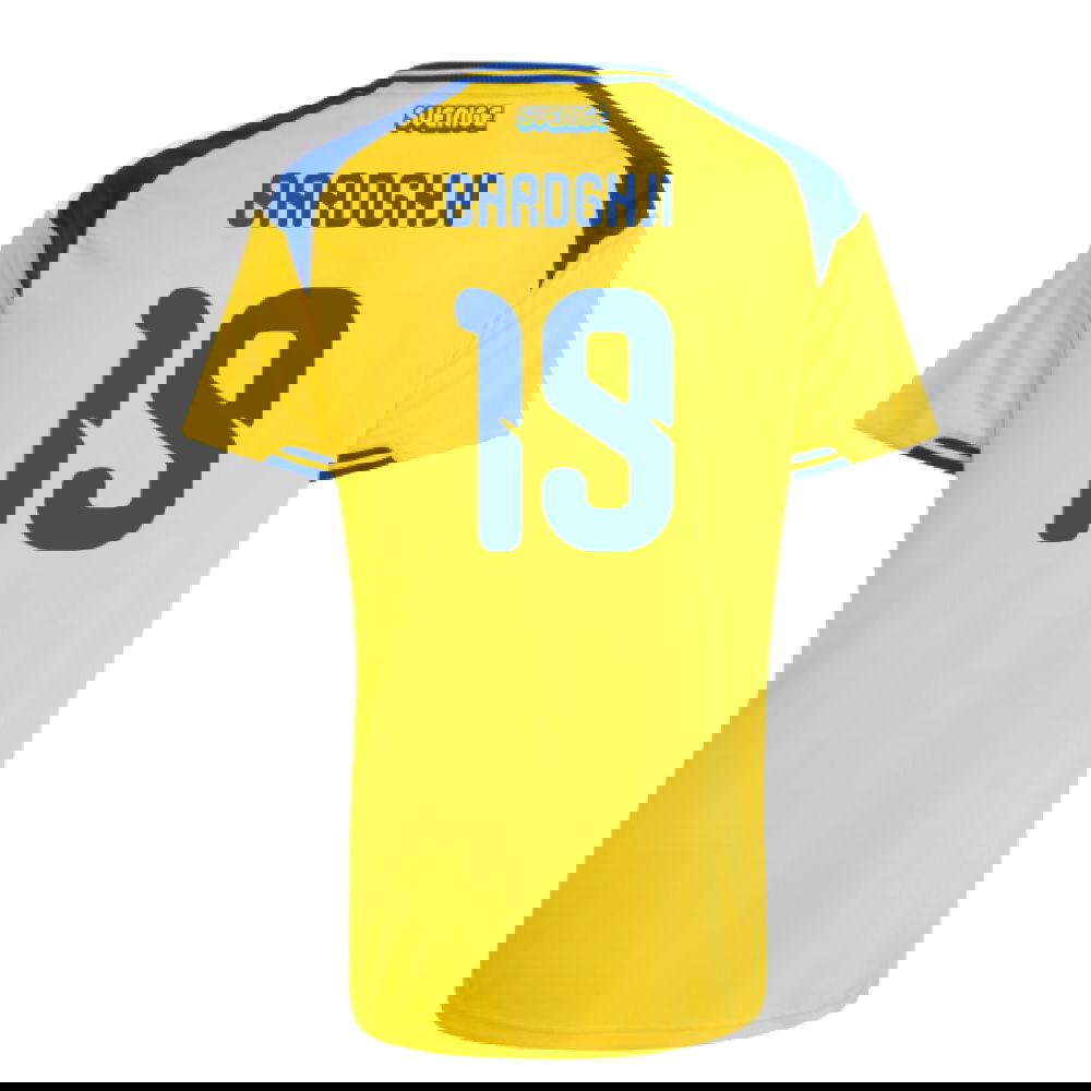 2026-2027 Sweden Home Shirt (Kids) (Bardghji 19)