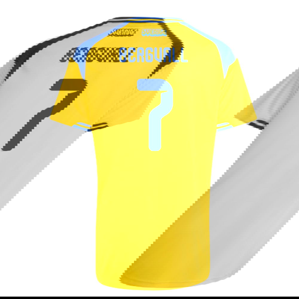 2026-2027 Sweden Home Shirt (Kids) (Bergvall 7)