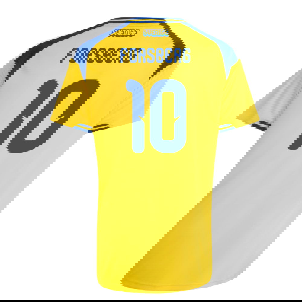 2026-2027 Sweden Home Shirt (Kids) (Forsberg 10)
