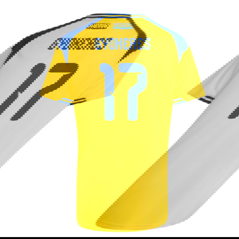 2026-2027 Sweden Home Shirt (Kids) (Gyokeres 17)