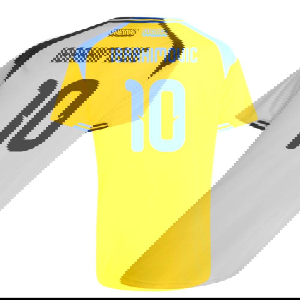 2026-2027 Sweden Home Shirt (Kids) (Ibrahimovic 10)