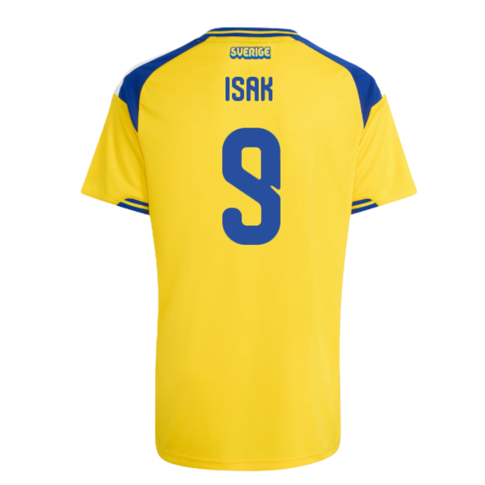 2026-2027 Sweden Home Shirt (Kids) (Isak 9)