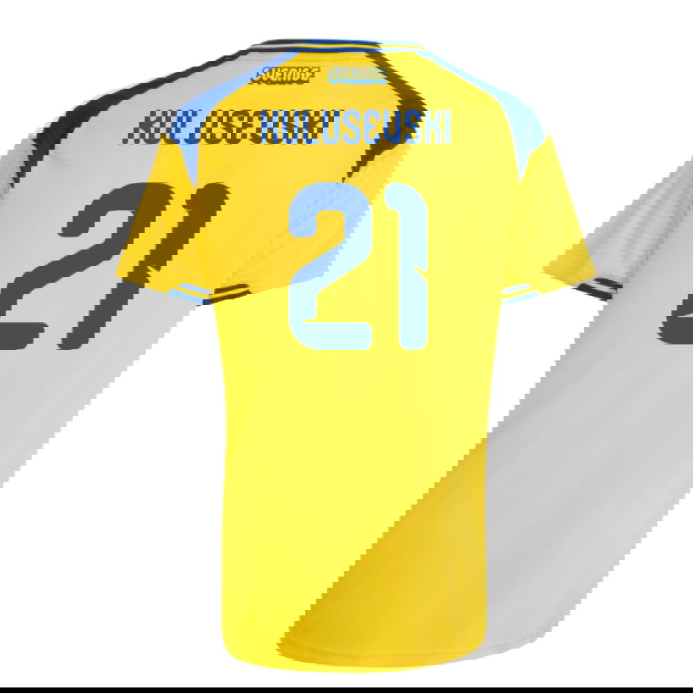 2026-2027 Sweden Home Shirt (Kids) (Kulusevski 21)