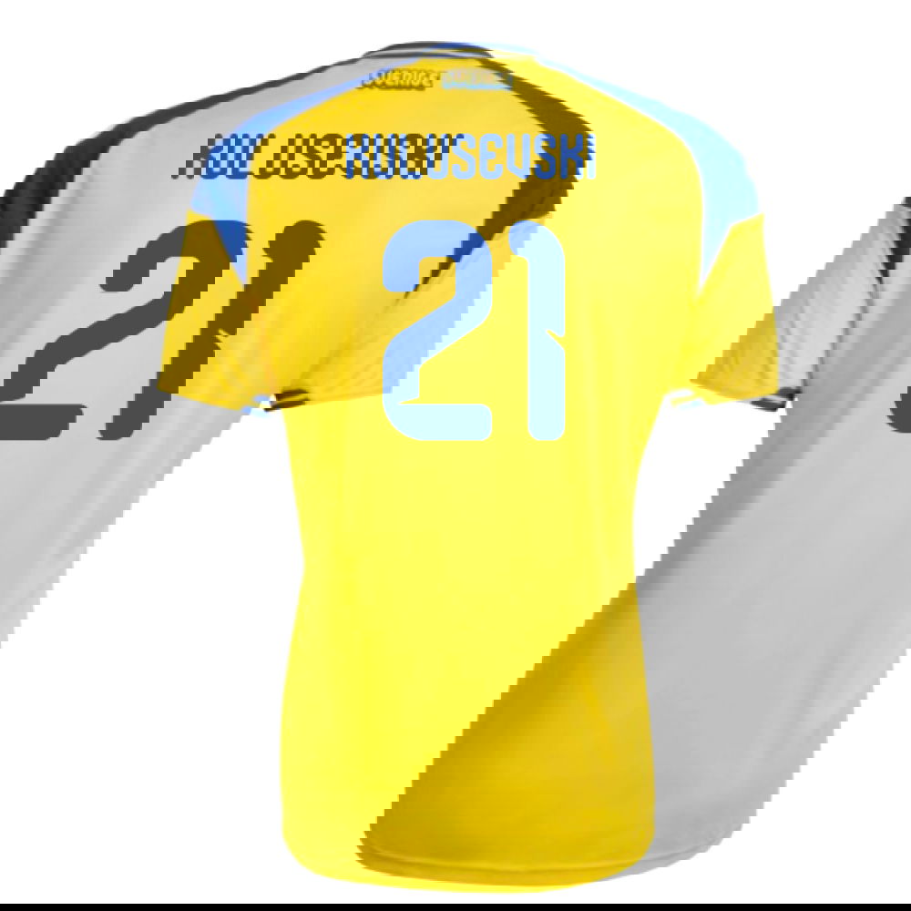 2026-2027 Sweden Home Shirt (Kulusevski 21)