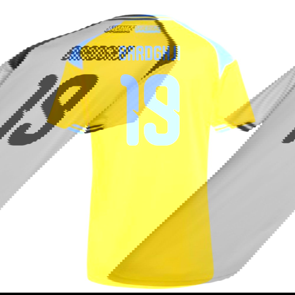 2026-2027 Sweden Home Shirt (Womens) (Bardghji 19)