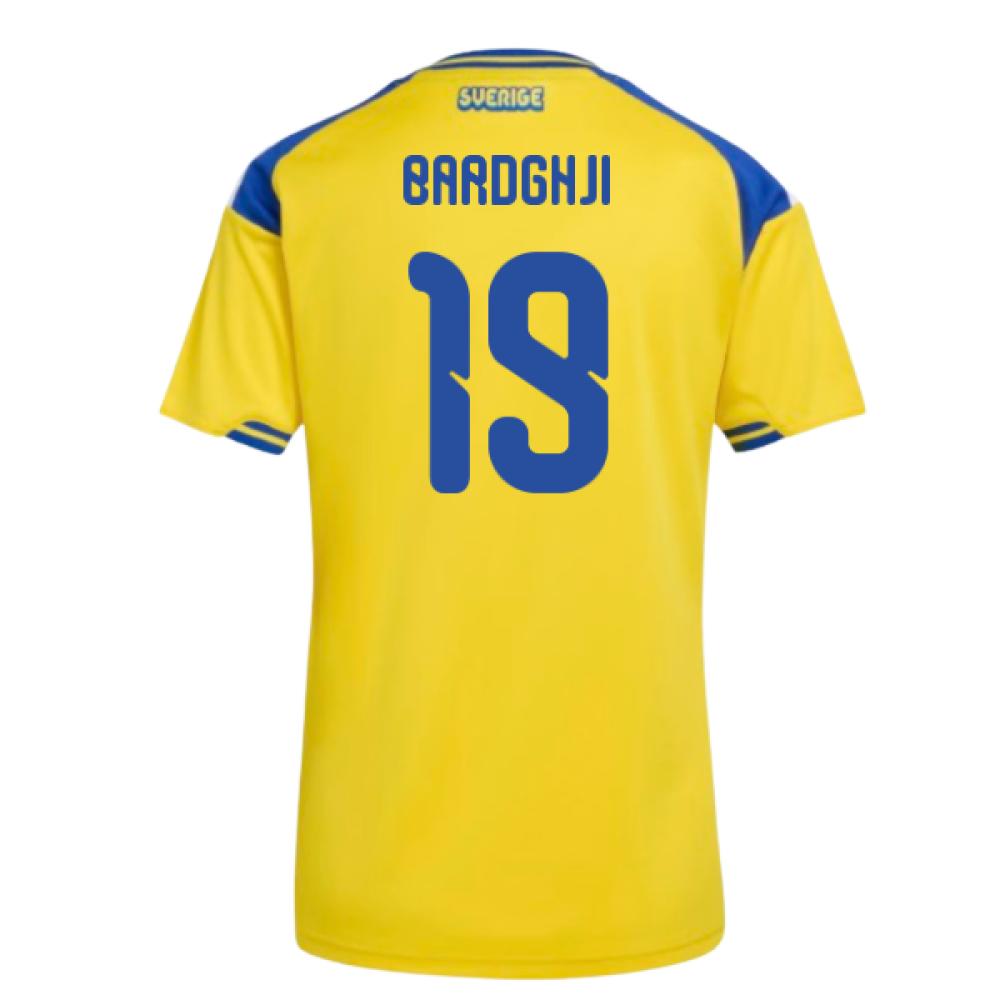 2026-2027 Sweden Home Shirt (Womens) (Bardghji 19)