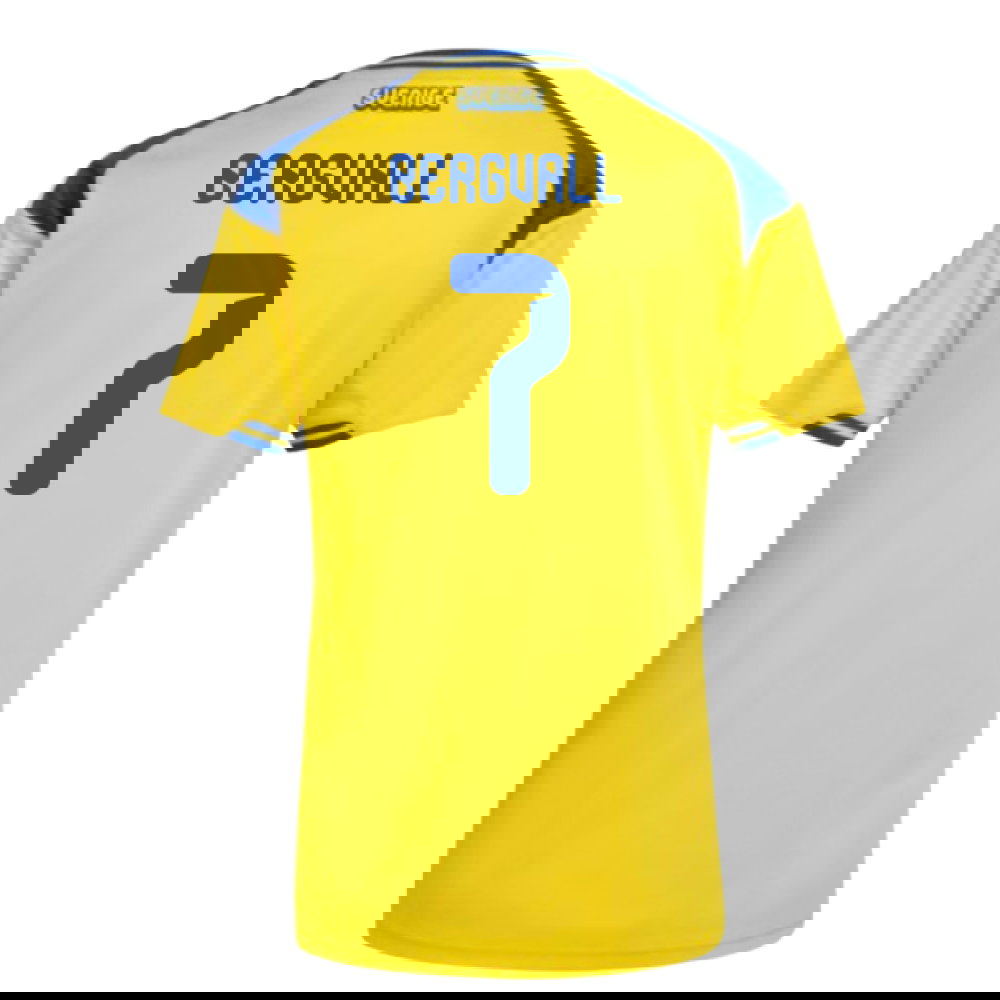 2026-2027 Sweden Home Shirt (Womens) (Bergvall 7)