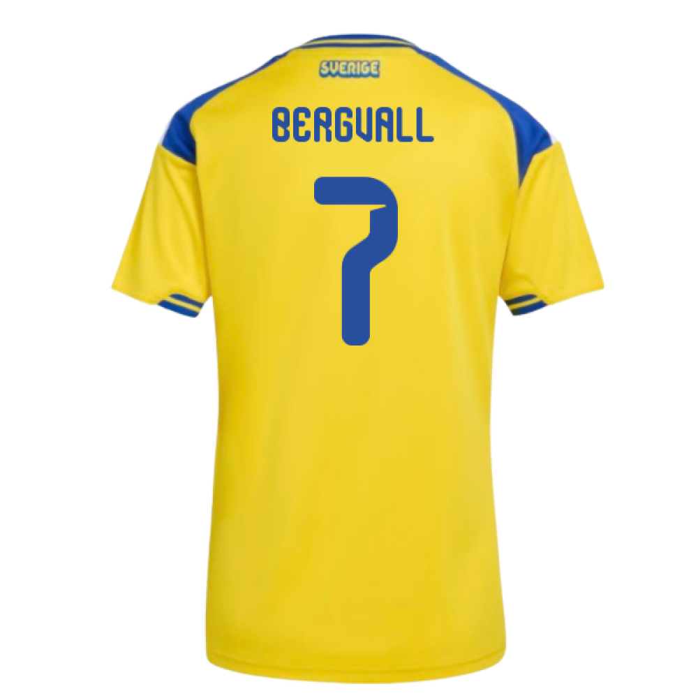 2026-2027 Sweden Home Shirt (Womens) (Bergvall 7)