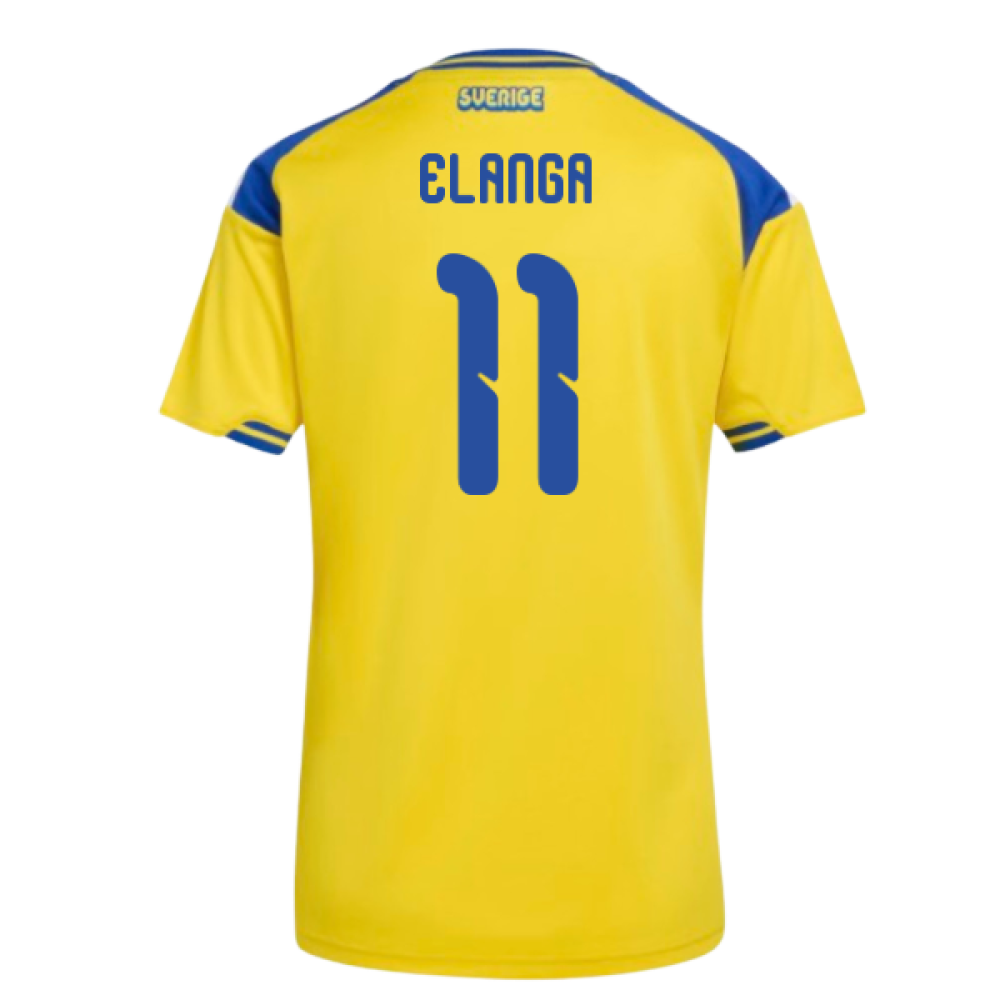 2026-2027 Sweden Home Shirt (Womens) (Elanga 11)