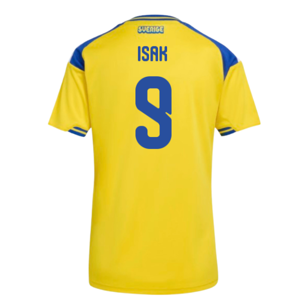 2026-2027 Sweden Home Shirt (Womens) (Isak 9)