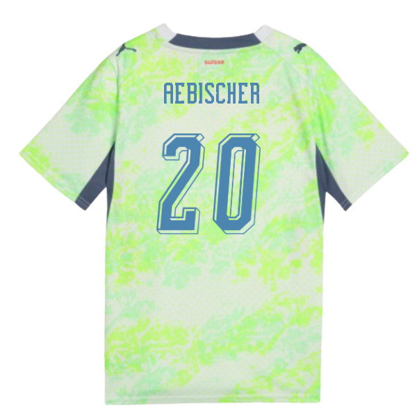 2026-2027 Switzerland Away Shirt (Kids) (Aebischer 20)