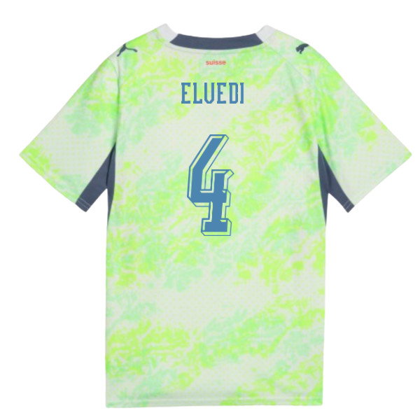 2026-2027 Switzerland Away Shirt (Kids) (Elvedi 4)