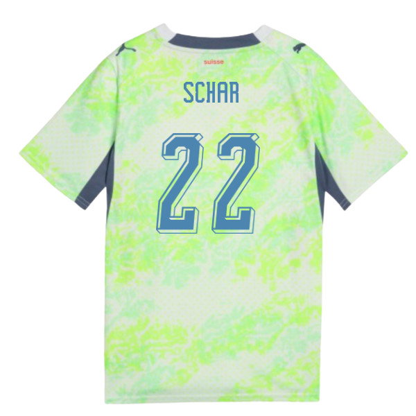 2026-2027 Switzerland Away Shirt (Kids) (Schar 22)