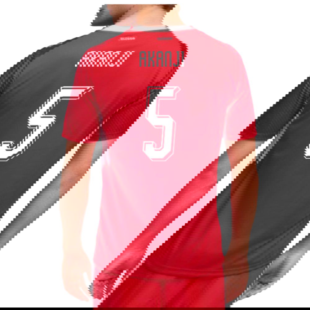 2026-2027 Switzerland Home Shirt (Akanji 5)