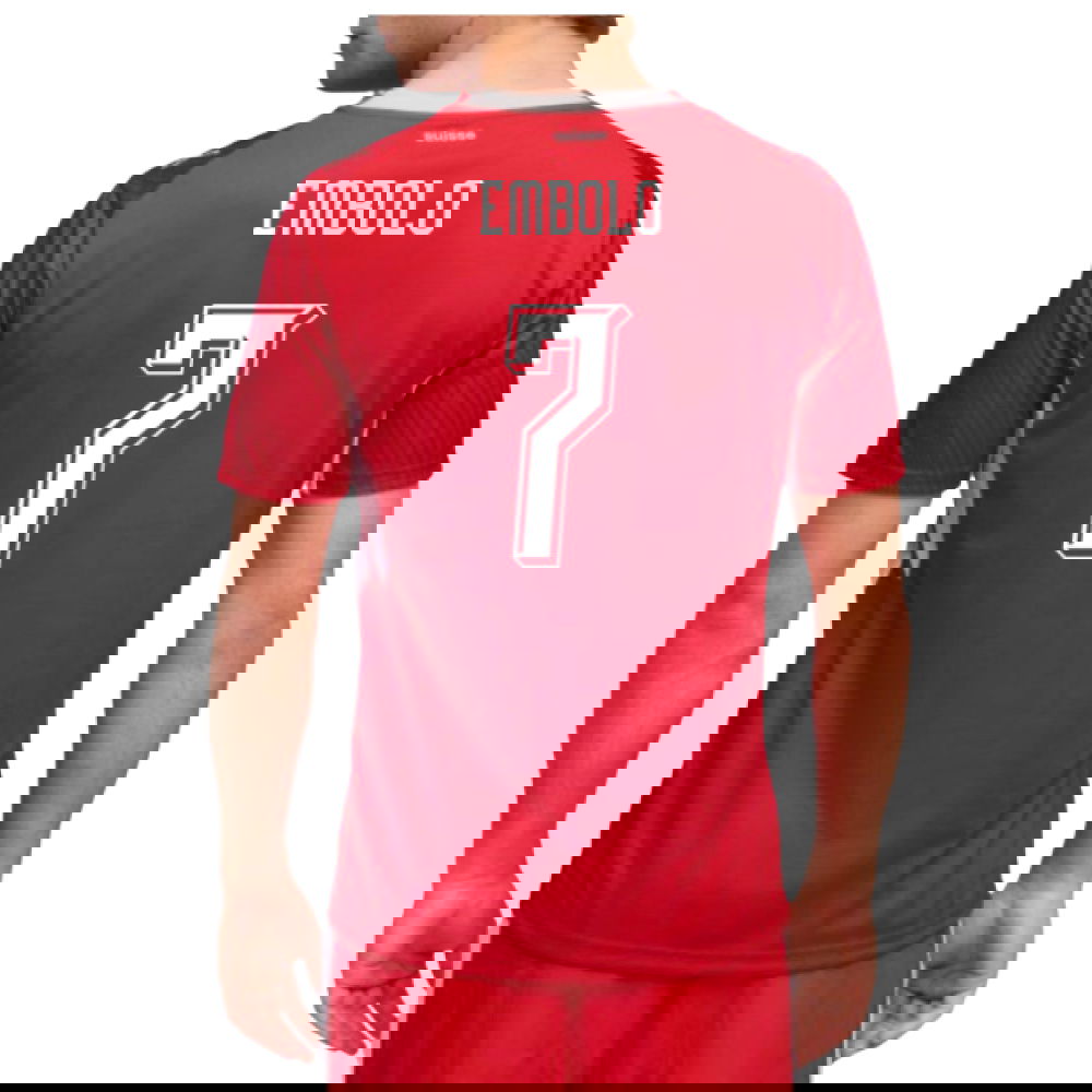 2026-2027 Switzerland Home Shirt (Embolo 7)