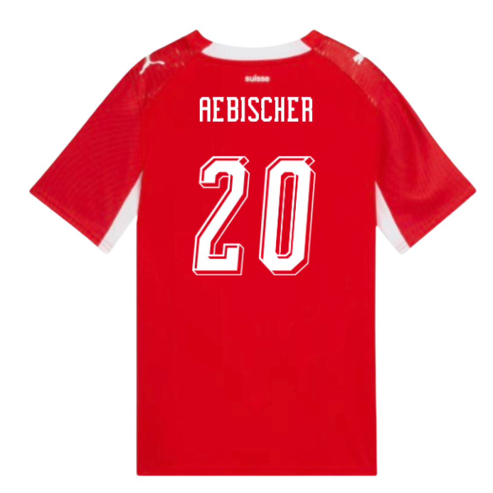 2026-2027 Switzerland Home Shirt (Kids) (Aebischer 20)