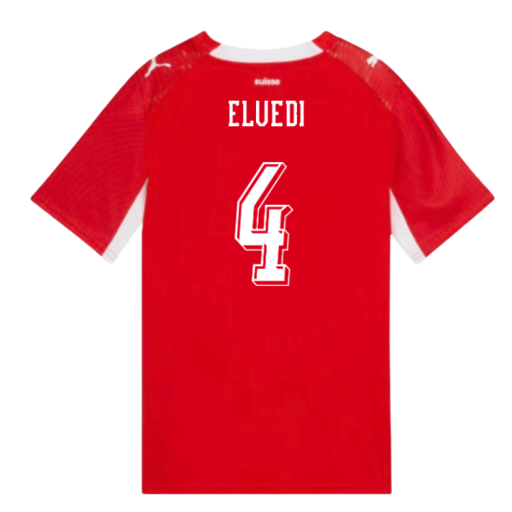 2026-2027 Switzerland Home Shirt (Kids) (Elvedi 4)
