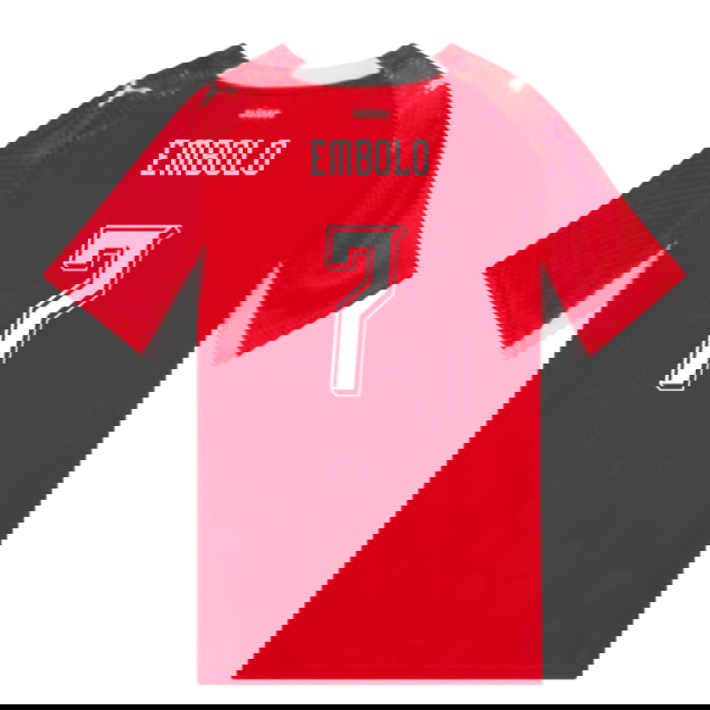 2026-2027 Switzerland Home Shirt (Kids) (Embolo 7)