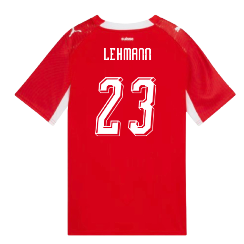 2026-2027 Switzerland Home Shirt (Kids) (Lehmann 23)