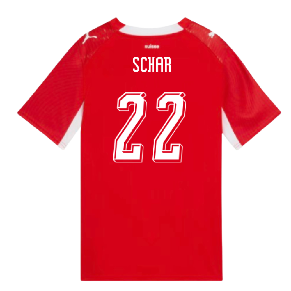 2026-2027 Switzerland Home Shirt (Kids) (Schar 22)