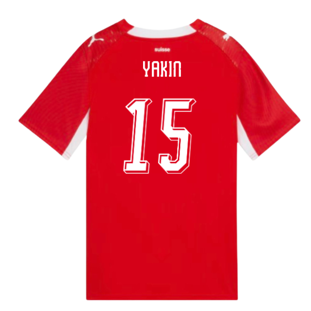 2026-2027 Switzerland Home Shirt (Kids) (Yakin 15)